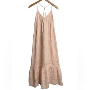 Jen's Pirate Booty Cream Textured Dress